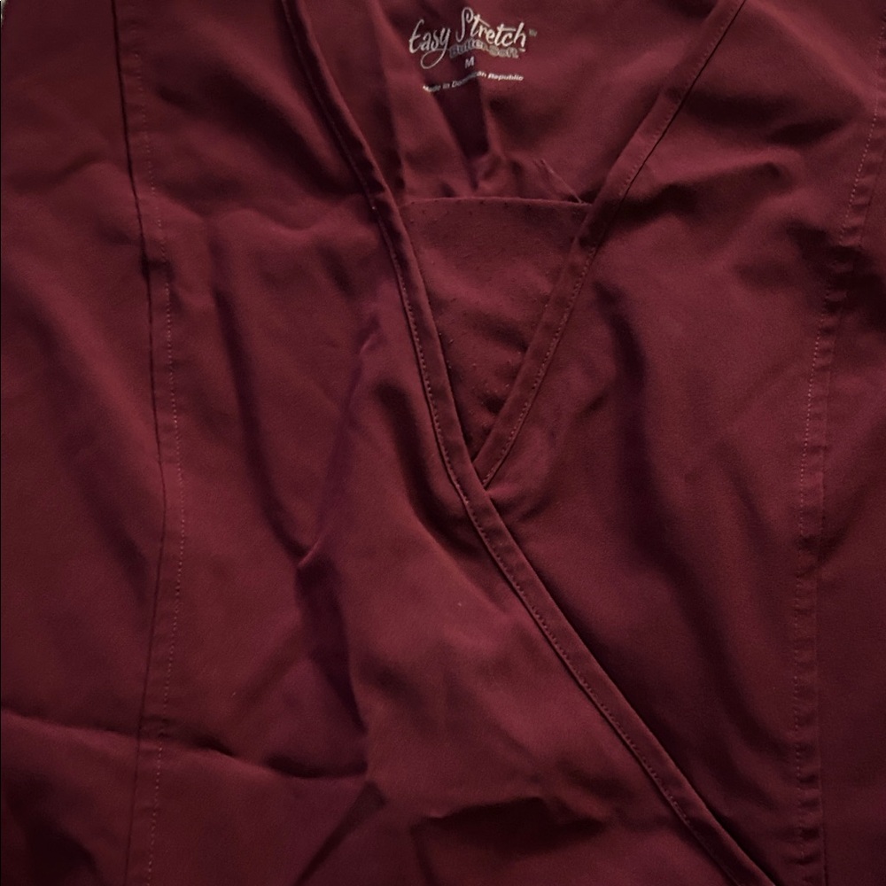 Easy Stretch Maroon Top